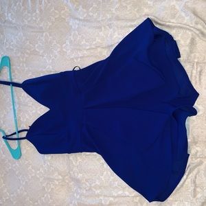 Blue romper/dress